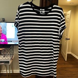 Divided by H&M striped t-shirt dress